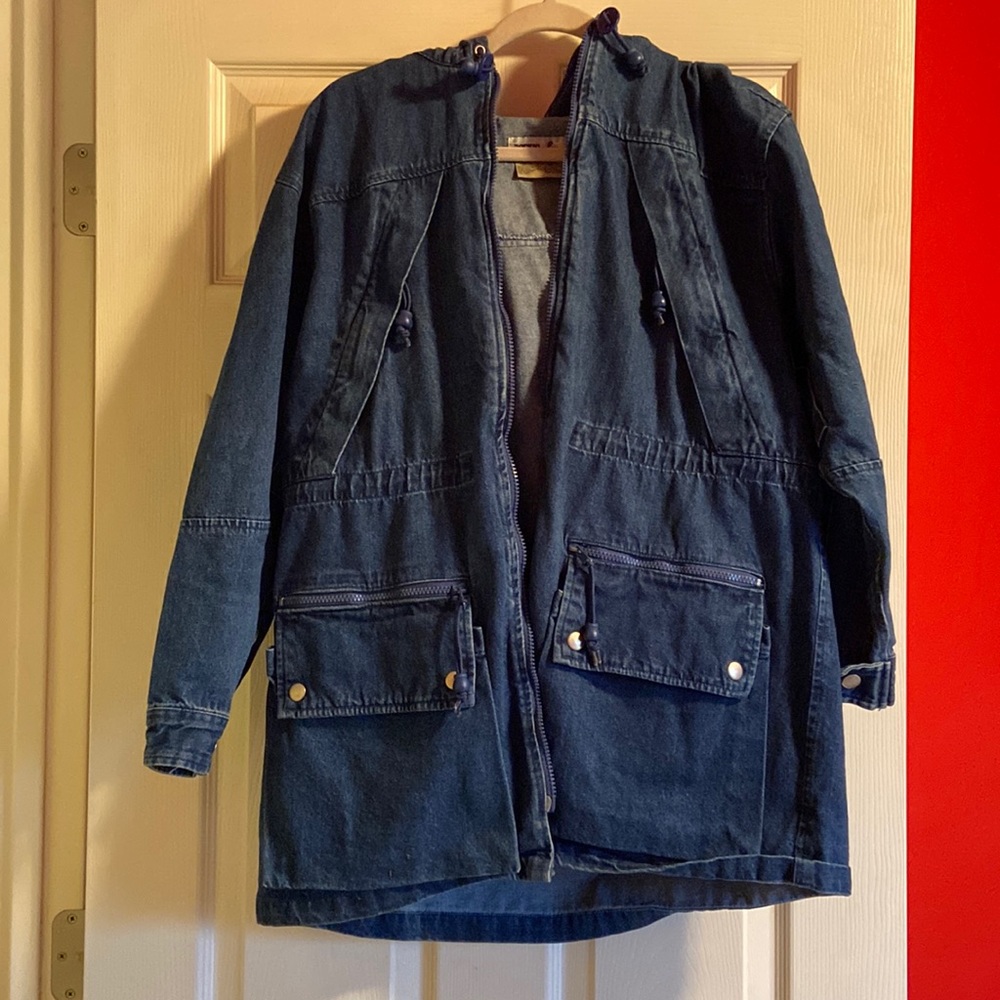 Vintage Poetic License jean jacket size medium